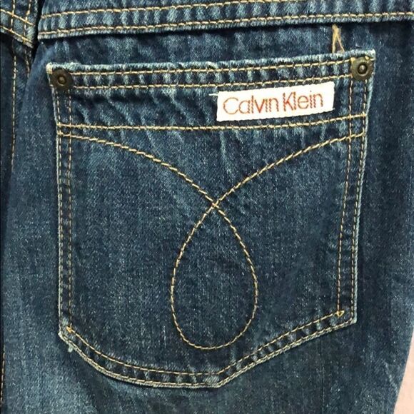 Calvin KLEIN Retro Streetwear High Rise Size 8 - Picture 6 of 10